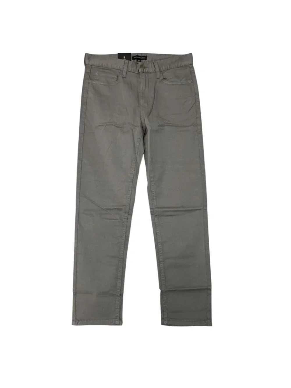 NWT Banana Republic Men's Size 30x29 Gray Slim Fit 5-Pocket Twill Chino Pants